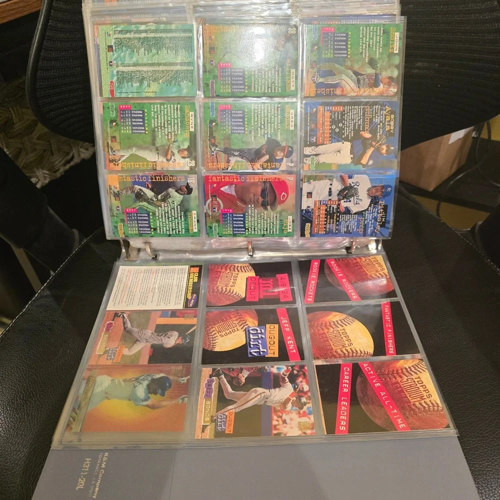 Topps Stadium Club Baseball Cards 1994 Binder Lot MINT *Look*